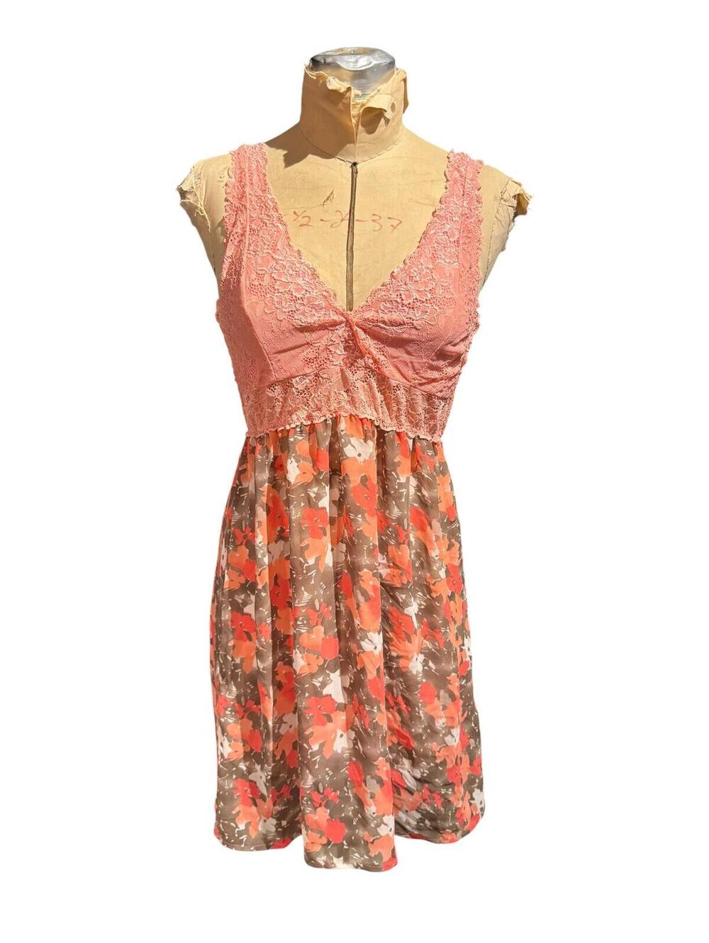 Chanteuse Intimates Floral Pattern Lingerie with Lace Bodice